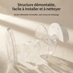 210ml Hands-Free Portable Breast Pump — Discreet & Rechargeable | Momizy Switzerland