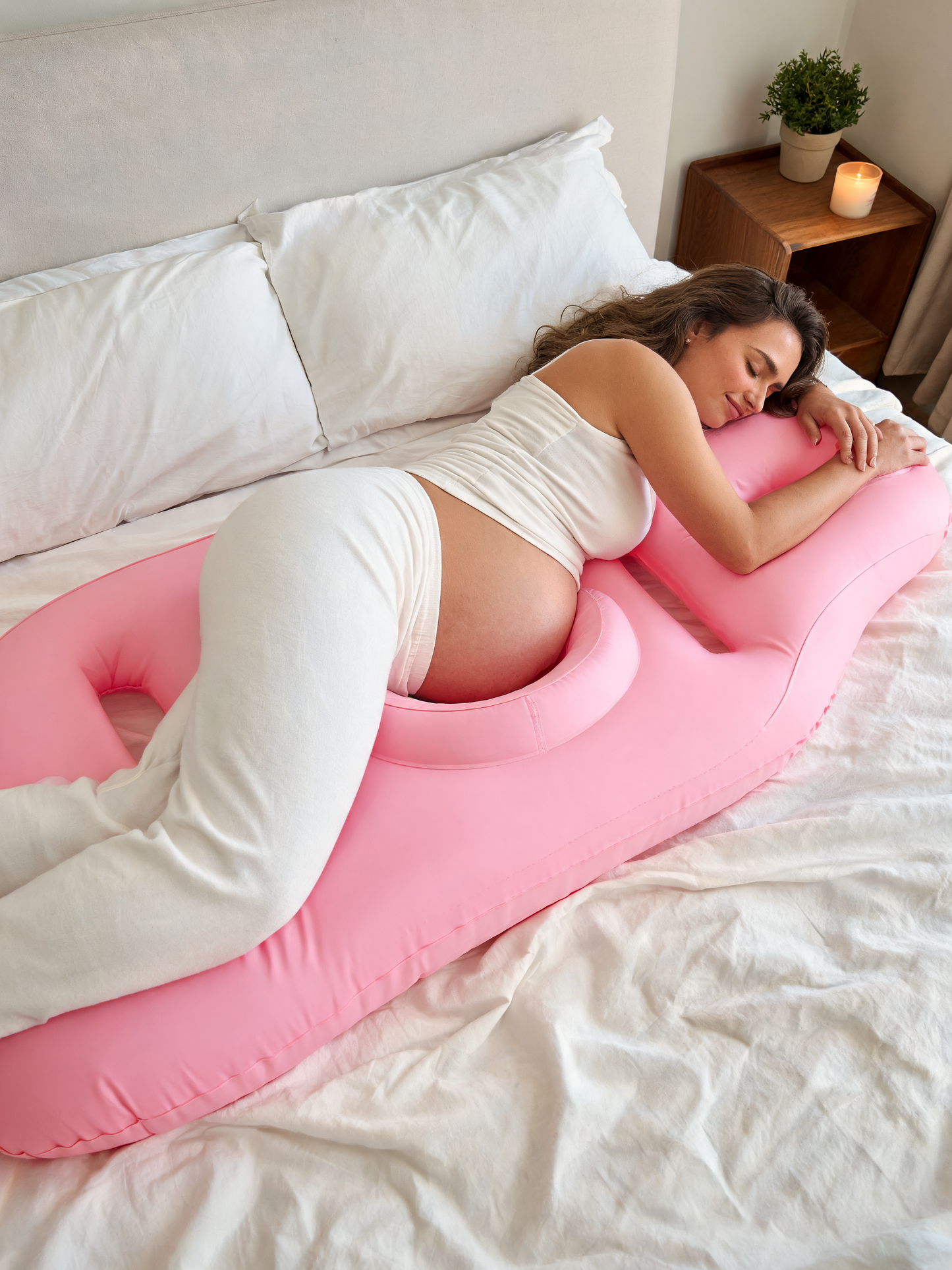 Matelas Gonflable Maternité. Dormir sur le Ventre Enceinte | Momizy Suisse