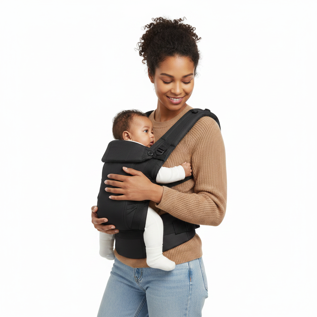Porte-Bébé Ergonomique 4 en 1. De la Naissance à 3 Ans | Momizy Suisse