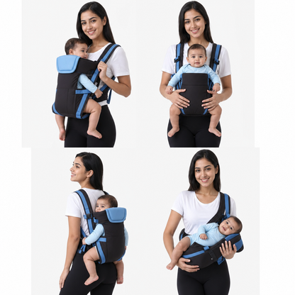 Porte-Bébé Ergonomique 4 en 1. De la Naissance à 3 Ans | Momizy Suisse